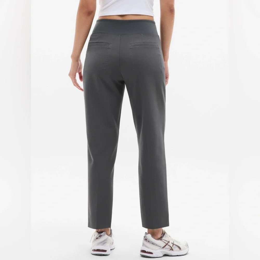 NWT Athleta Endless Shadow Gray Pants size 0. - Picture 3 of 9